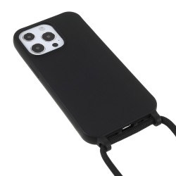 Coque Necklace Case Protect Noir iPhone 12 Pro Max