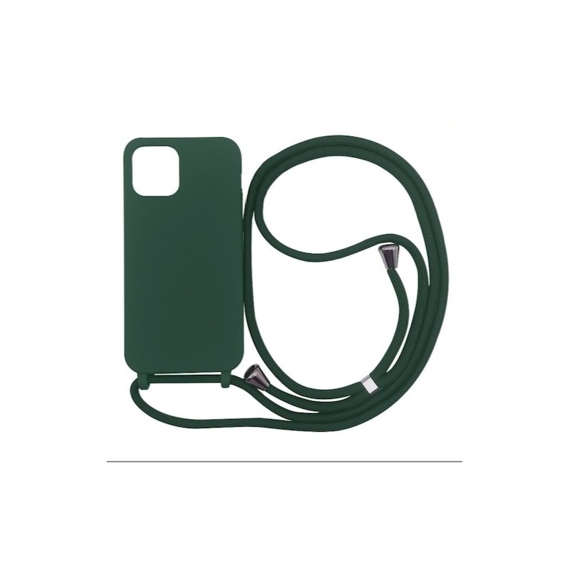 Coque Necklace Case Protect Vert iPhone 13 Mini