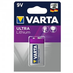 Pile Varta ultra lithium 9v