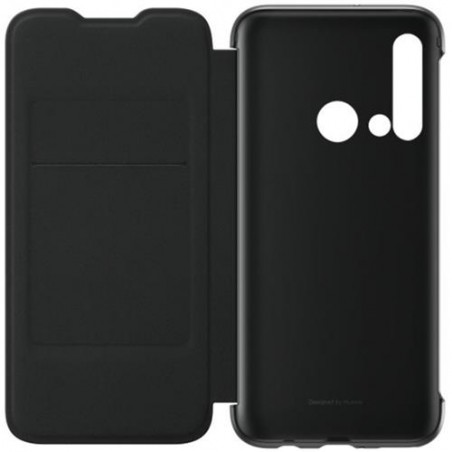 Coque Huawei Wallet P20 Lite Noir