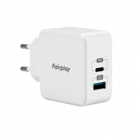 Chargeur Fairplay 30W USB A USB C