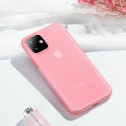 Coque Baseus Silicone Pink Pour iPhone 11