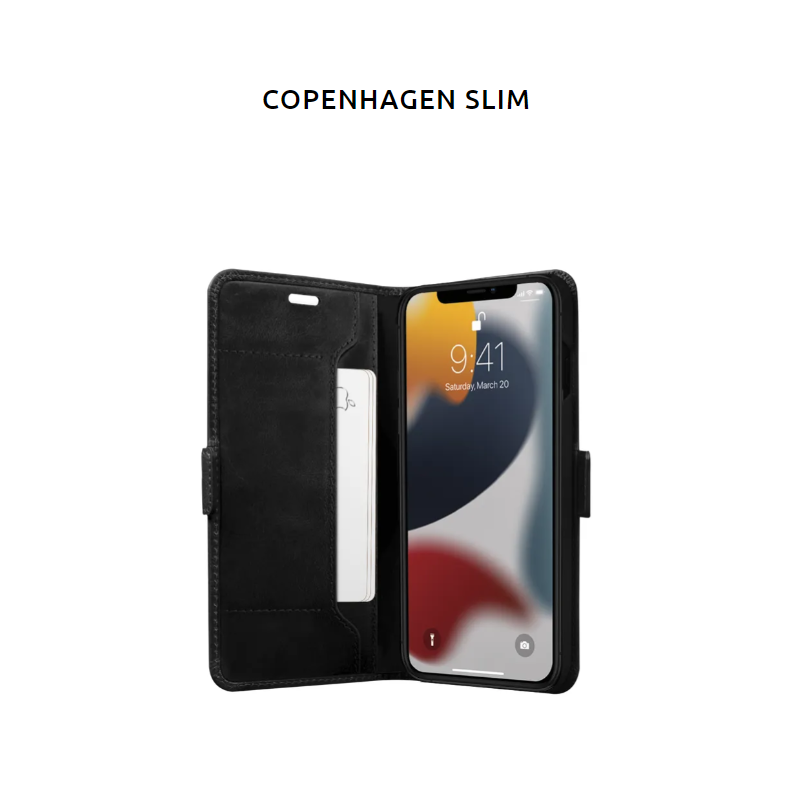 Coque dbramante1928 Cuir Book Copenhagen Slim iPhone 13