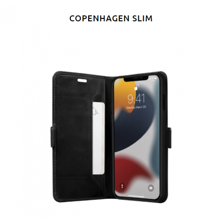 Coque dbramante1928 Cuir Book Copenhagen Slim iPhone 13