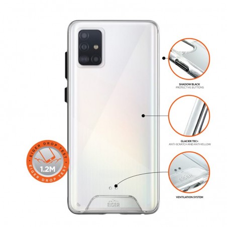 Coque Eiger Glacier Samsung Galaxy A51 Transparent