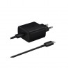 Chargeur Samsung Travel 65W Adapter Type-C Vers Type-C Noir