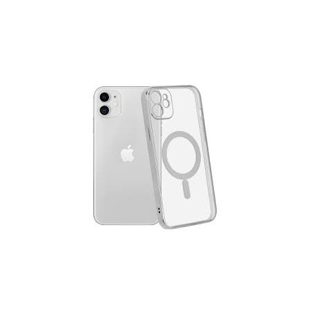 Coque Magsafe Silicone Clear Iphone 15 Pro Max