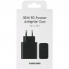 Chargeur Samsung Adapteur 35W PD Duo