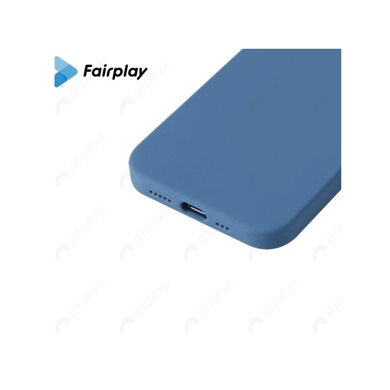Coque Fairplay Pavone iPhone 14 Bleu