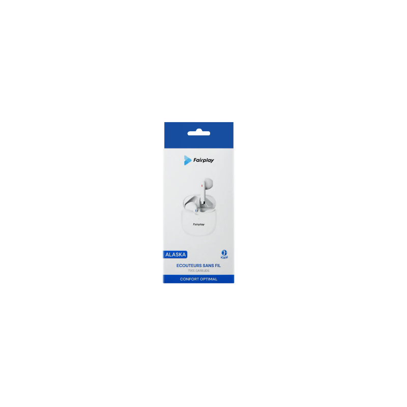 Ecouteur Sans Fil Fairplay TWS Earbuds Blanc