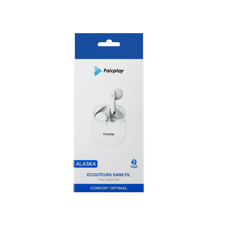Ecouteur Sans Fil Fairplay TWS Earbuds Blanc