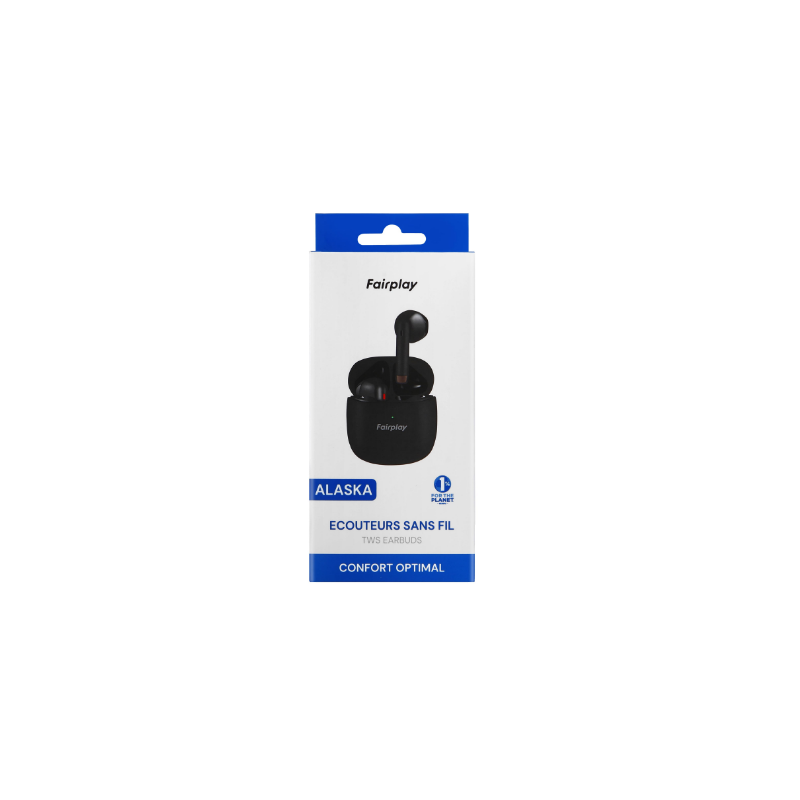 Ecouteur Sans Fil Fairplay TWS Earbuds Noir