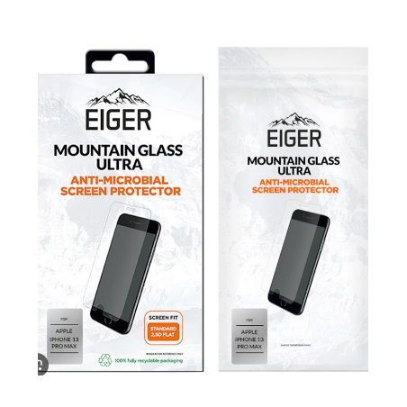 Verre trempé Eiger MountainGlass iPhone 13 Pro Max