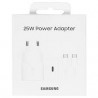 Chargeur Samsung 25W Super Fast + Câble 1m Type-C Noir