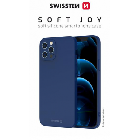 Coque Swissten Soft Joy Iphone 13 Mini Bleu