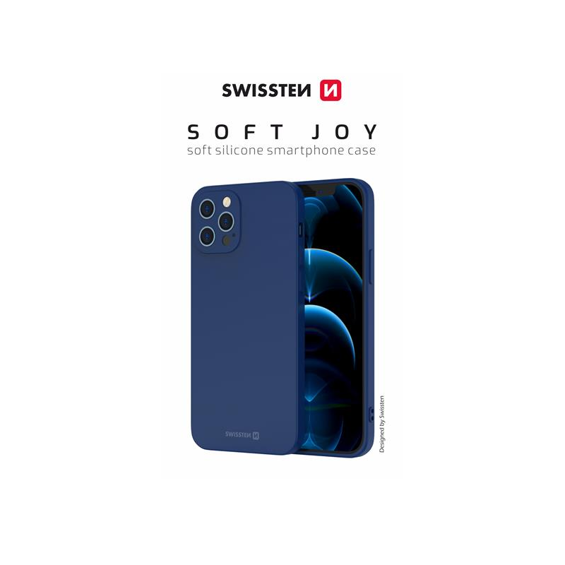 Coque Swissten Soft Joy Iphone 13 Bleu