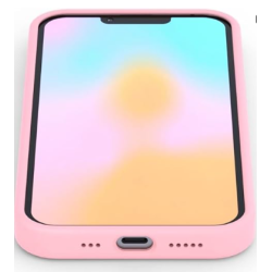 Coque Fairplay Silicon pavone Iphone 15 pink