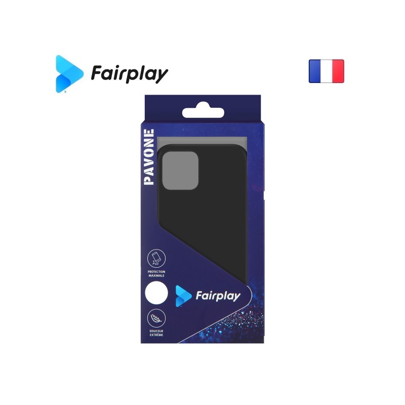 Coque Fairplay Pavone Samsung S25 Noir