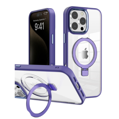Coque Metal ring iphone 16 Pro max