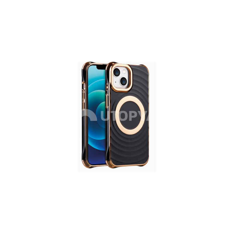 Coque Glam MagSafe iPhone 16 PRO MAX (Noir)