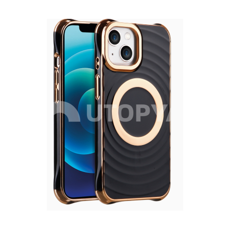 Coque Glam MagSafe iPhone 16 PRO MAX (Noir)