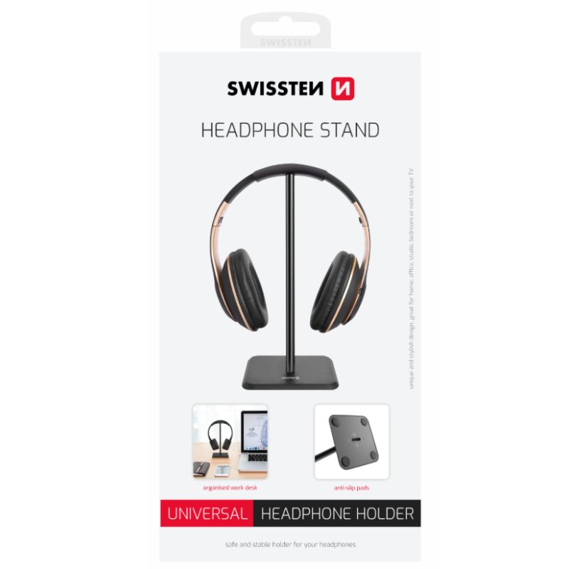 Support  Headphone Casque Swissten